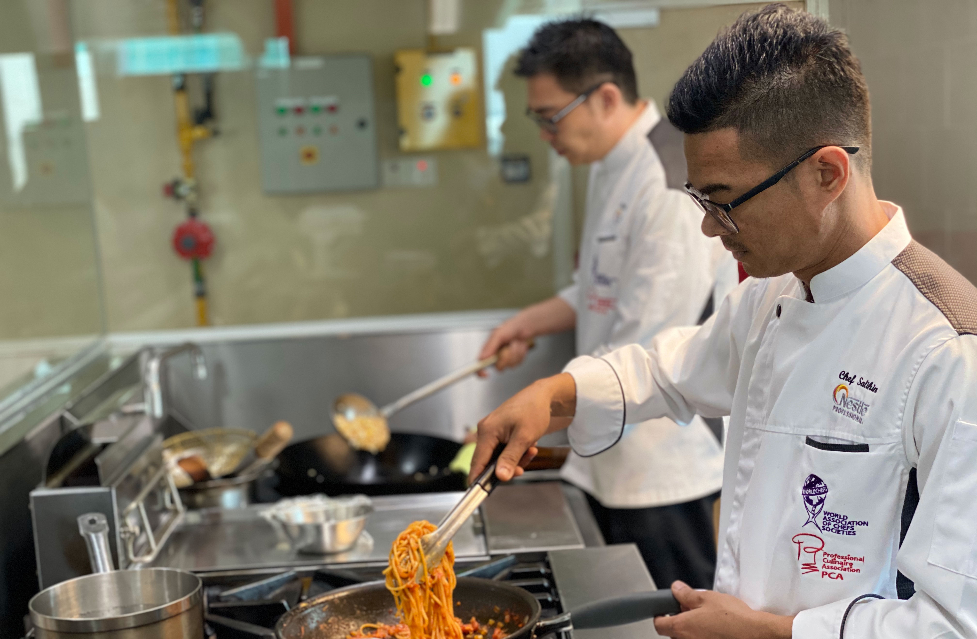 chefs in the kitchen