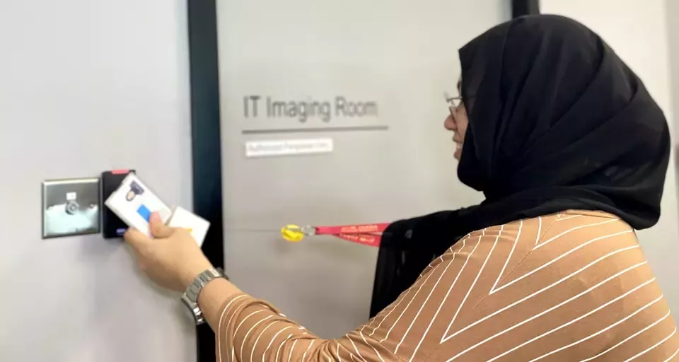 IT department entrance