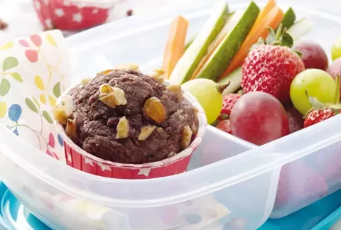 Banana Chocolate Walnut Wholesome Muffin