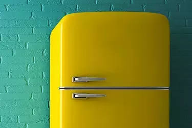 Yellow Fridge