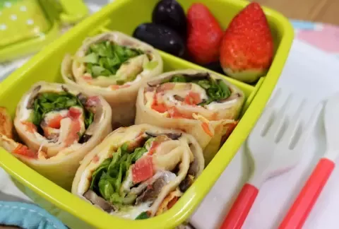 Rolled Egg Wrap