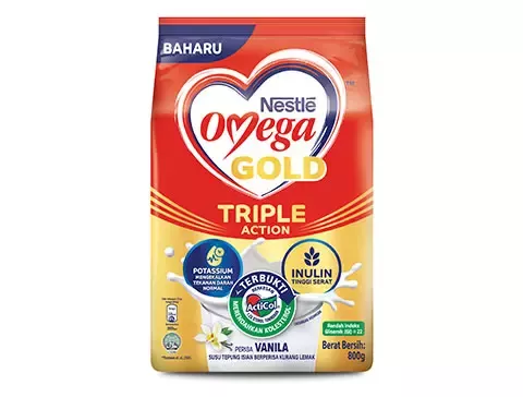 NESTLÉ OMEGA GOLD Triple Action