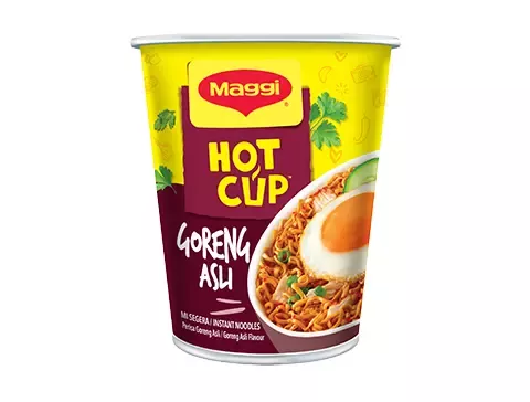 Maggi Hot Cup Goreng Asli