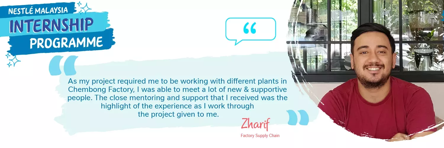 Zharif testimonial
